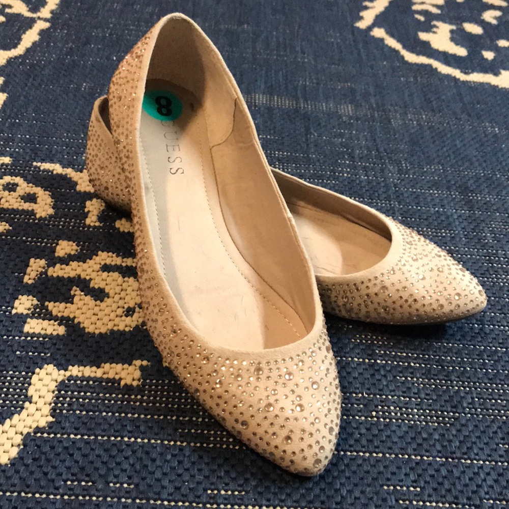 Guess Bling Flats 🥿 maybe wore three times